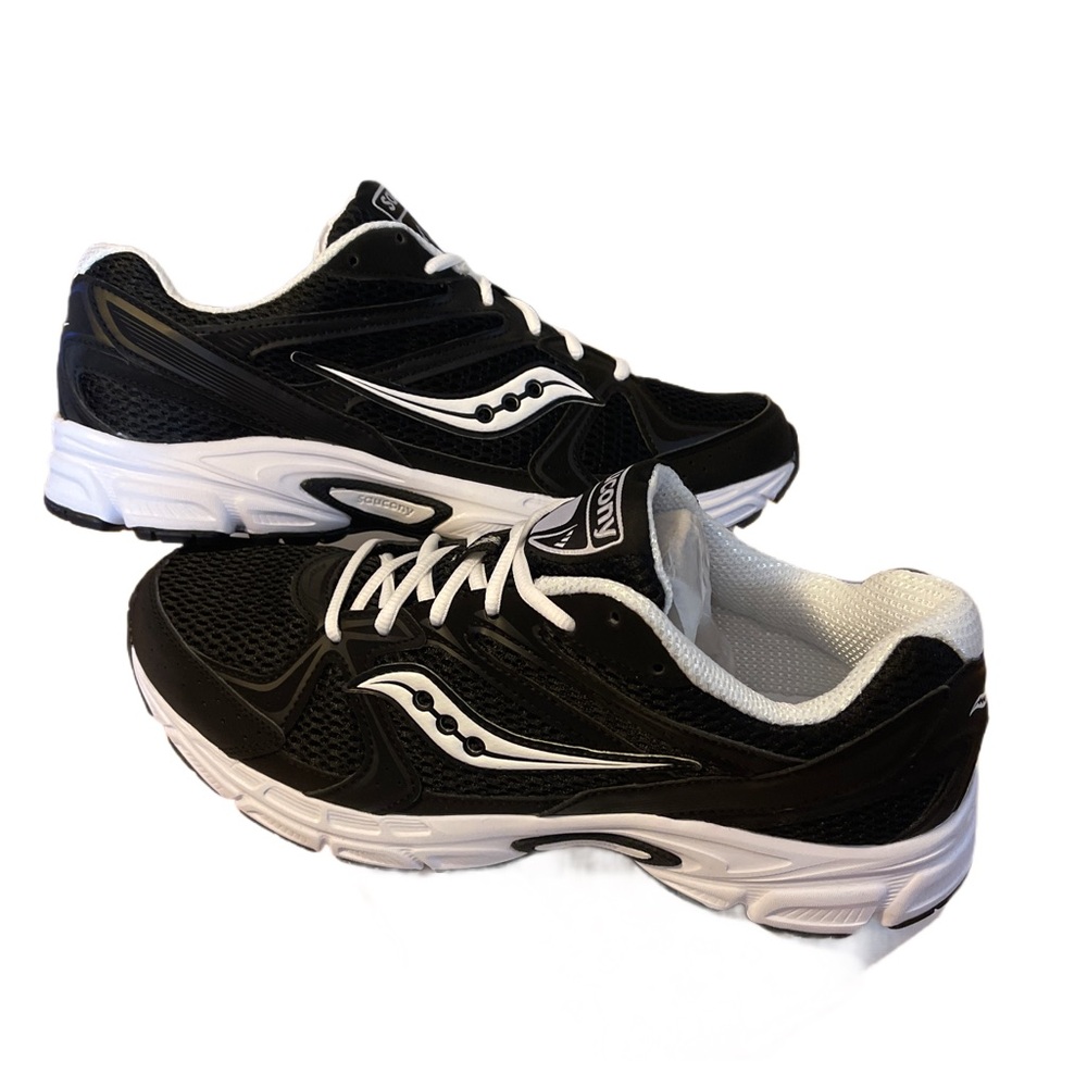 Saucony RIDE MILLENNIUM MATTE Black and White Lifestyle Unisex sizing 11 NEW